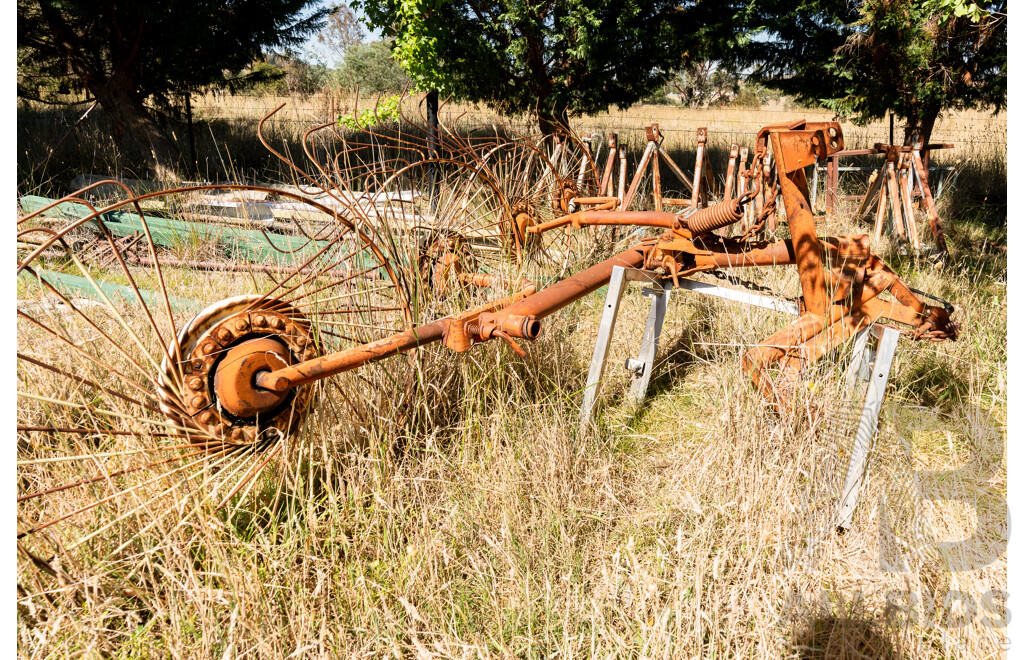 4 Wheel Hay Rake