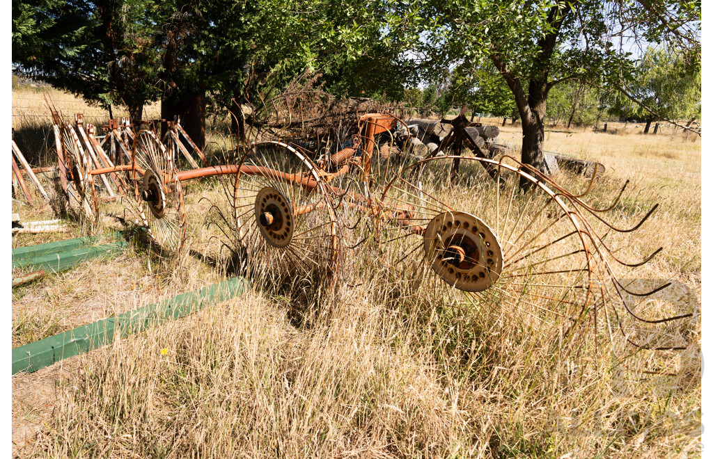 4 Wheel Hay Rake