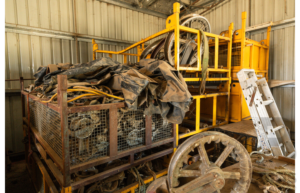 3 Custom Built Stacking Cages for Industrial Use