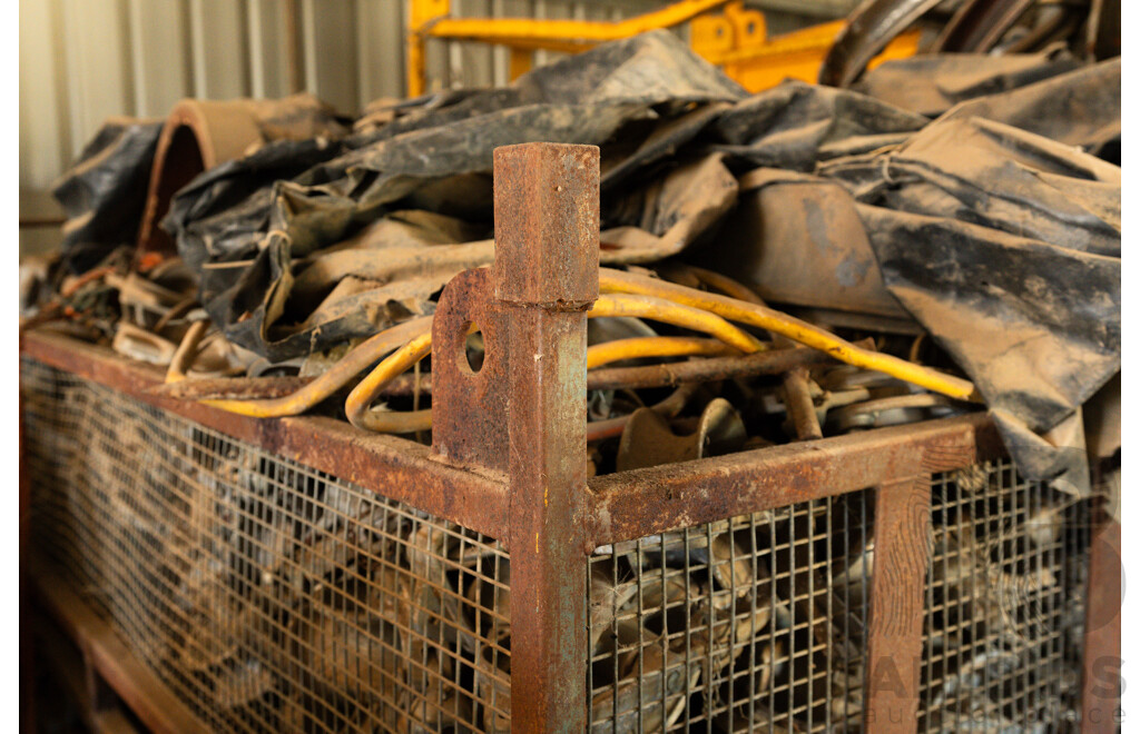 3 Custom Built Stacking Cages for Industrial Use