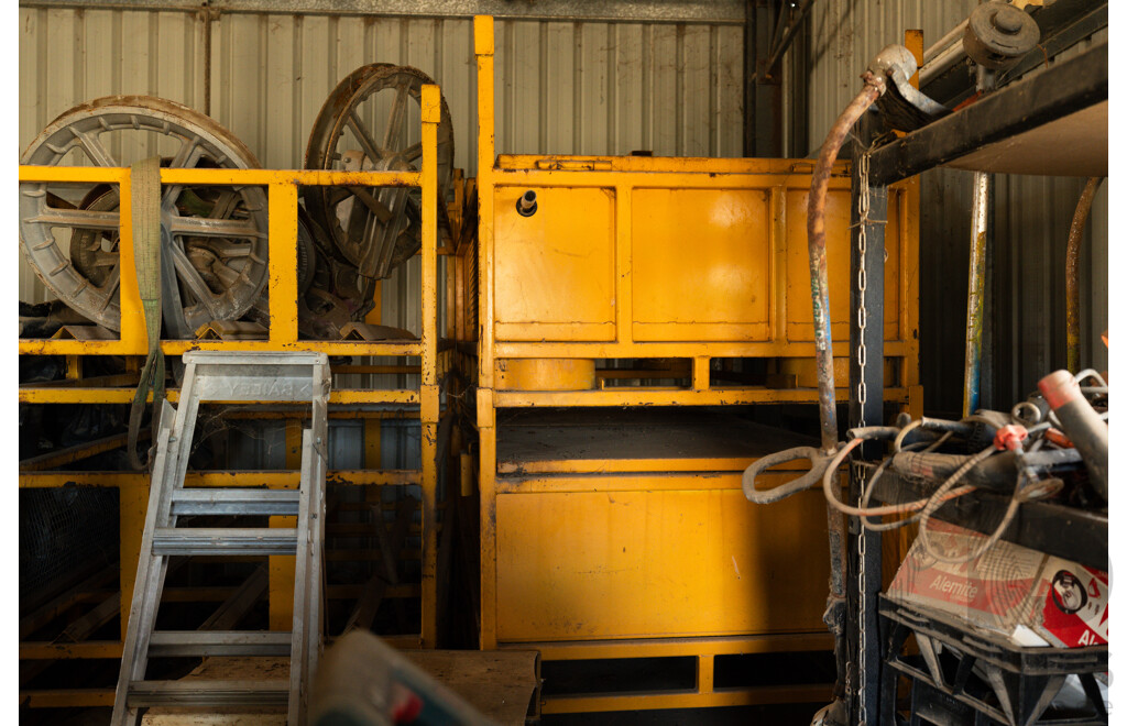 3 Custom Built Stacking Cages for Industrial Use