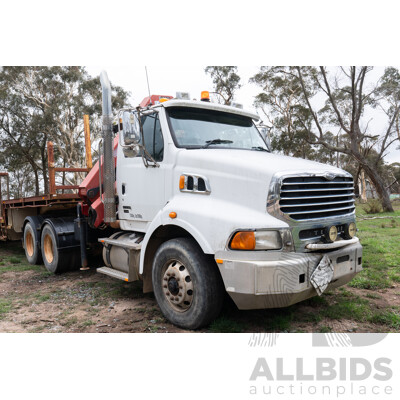 2009, Sterling HX9500, Prime Mover with HIAB