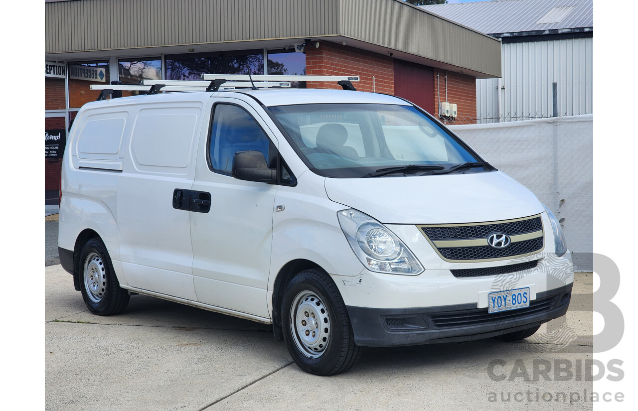 2/2012 Hyundai Iload  TQ MY11 4d Cargo Van White 2.5L