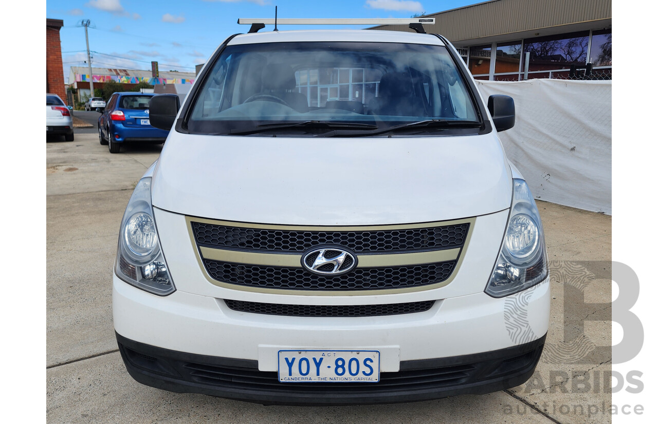 2/2012 Hyundai Iload  TQ MY11 4d Cargo Van White 2.5L