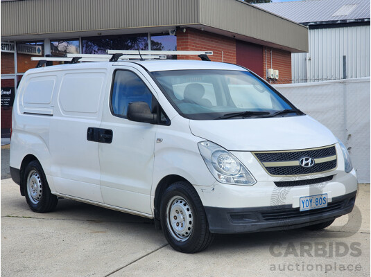 2/2012 Hyundai Iload  TQ MY11 4d Cargo Van White 2.5L