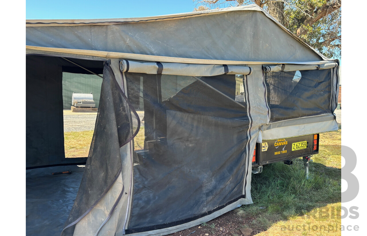 1/2010 Bell Canvas Australia Tent Top Camping Trailer