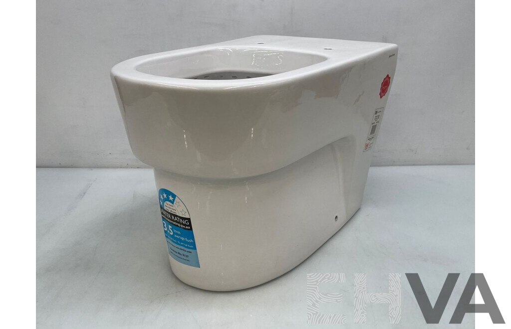 Johnson Suisse Heart Back to Wall Toilet Pan - New