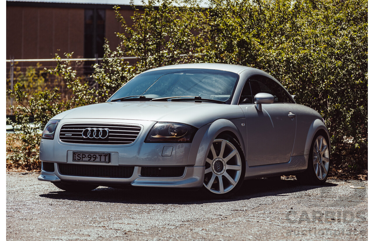 10/1999 Audi TT Quattro (AWD) 2d Coupe Metallic Silver Turbo 1.8L