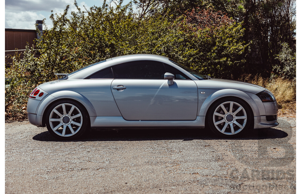 10/1999 Audi TT Quattro (AWD) 2d Coupe Metallic Silver Turbo 1.8L