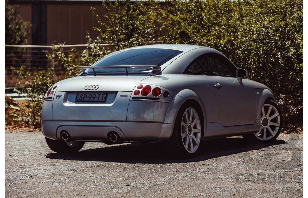 10/1999 Audi TT Quattro (AWD) 2d Coupe Metallic Silver Turbo 1.8L