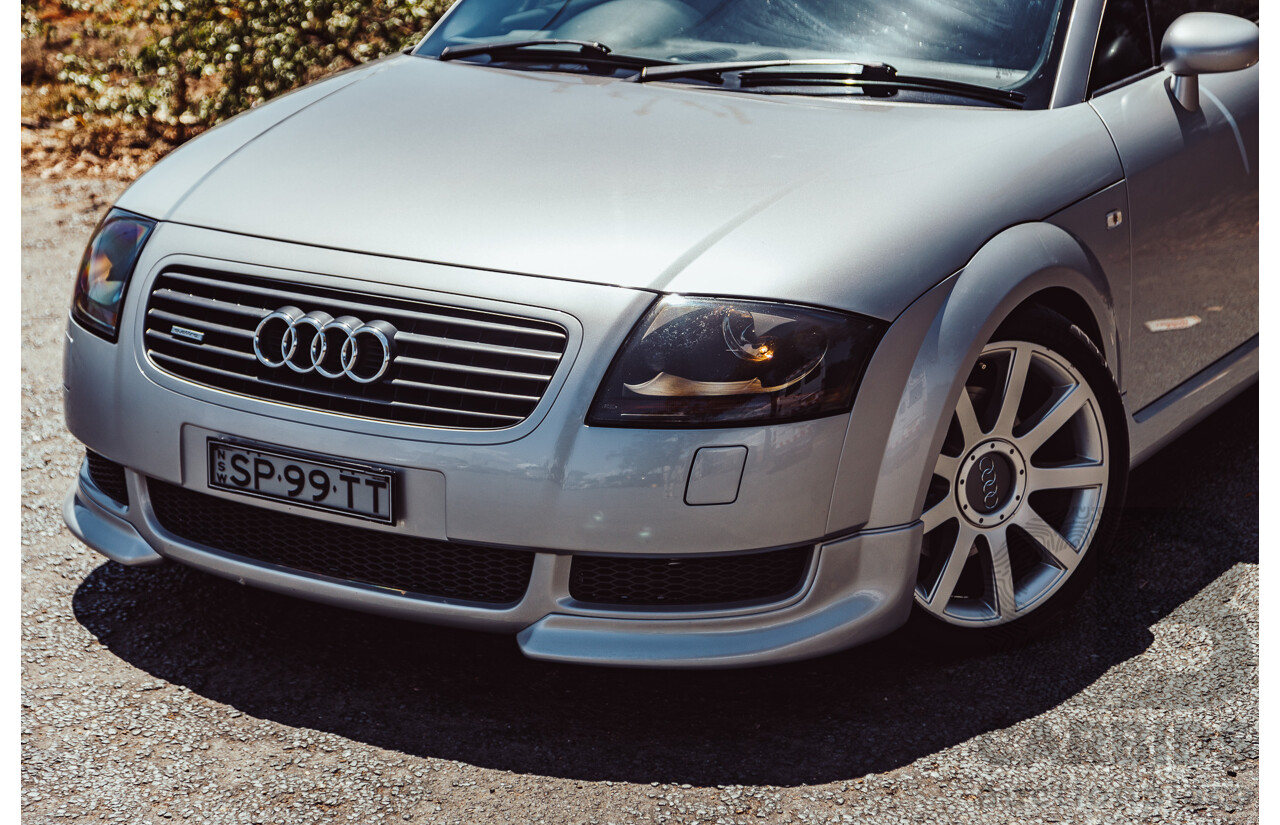 10/1999 Audi TT Quattro (AWD) 2d Coupe Metallic Silver Turbo 1.8L