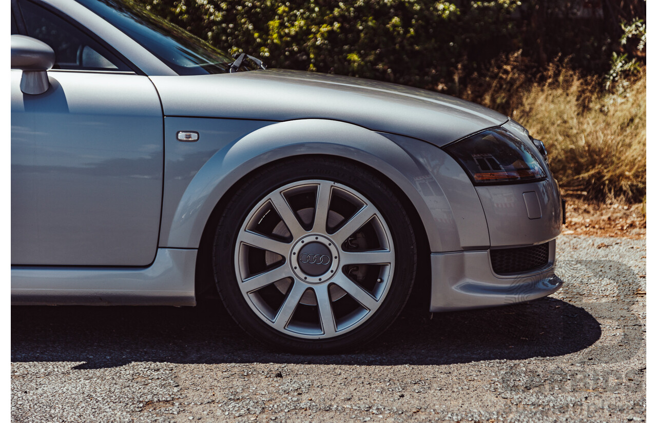 10/1999 Audi TT Quattro (AWD) 2d Coupe Metallic Silver Turbo 1.8L