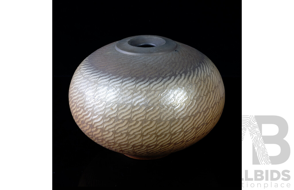 Australian Tasmanian Studio Pottery Vase by Andrew Halford Pottery