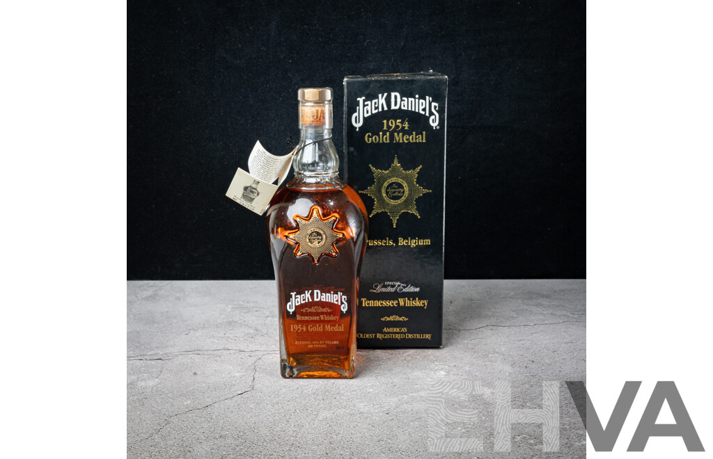 Boxed Jack Daniel’s 1954 Gold Medal Tennessee Whiskey