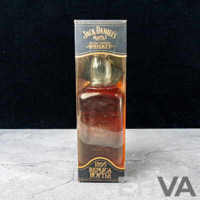 Boxed Jack Daniel’s 1895 Replica Bottle Tennessee Whiskey
