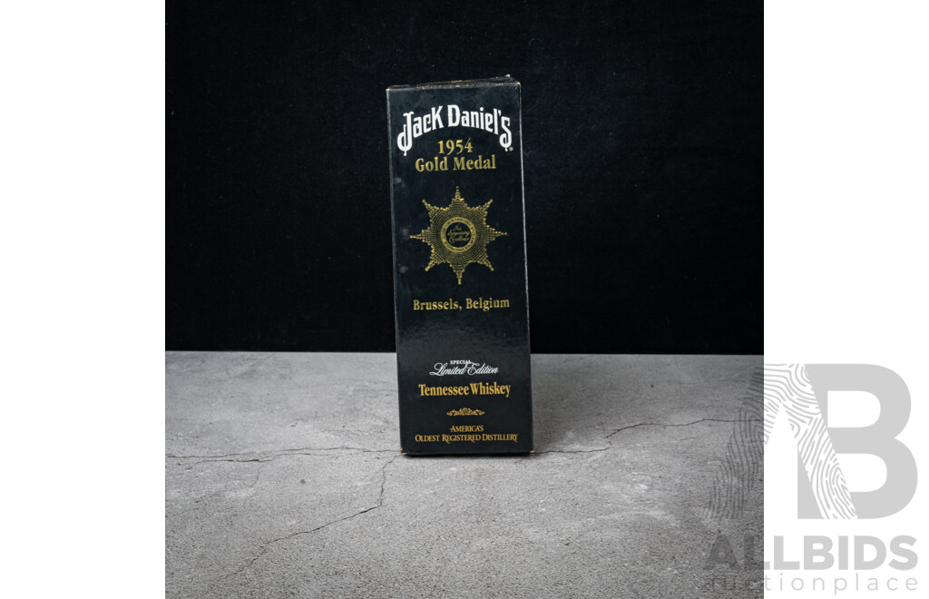 Boxed Jack Daniel’s 1954 Gold Medal Tennessee Whiskey