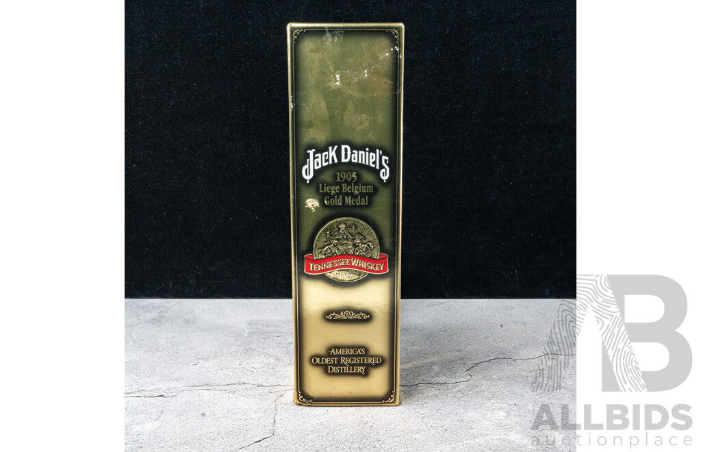 Boxed Jack Daniel’s 1905 Liege, Belgium Gold Medal Tennessee Whiskey