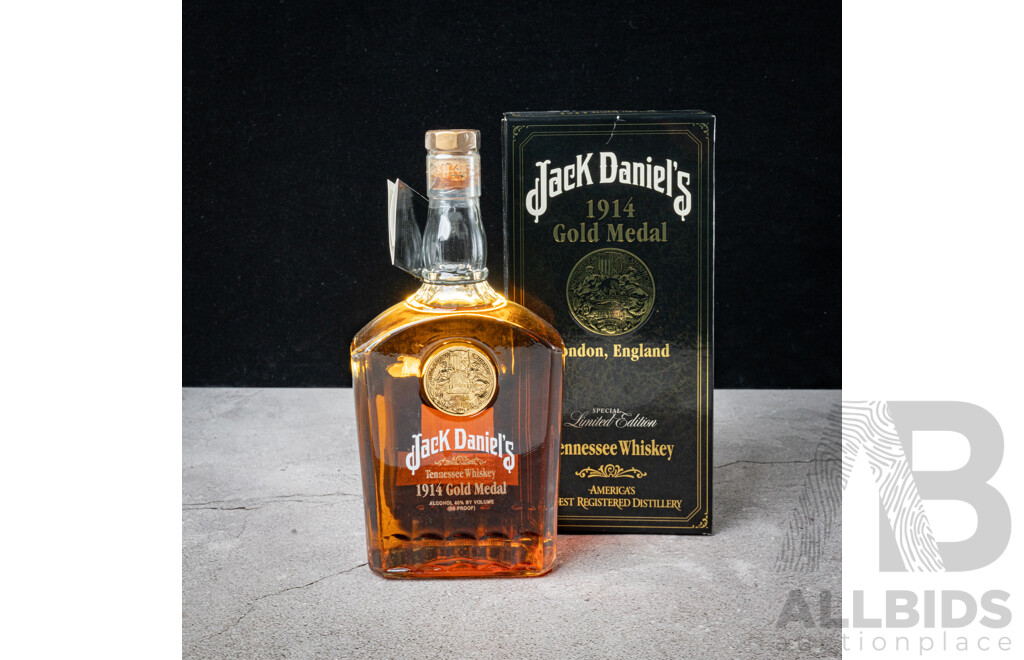 Boxed Jack Daniel’s 1914 Gold Medal Tennessee Whiskey