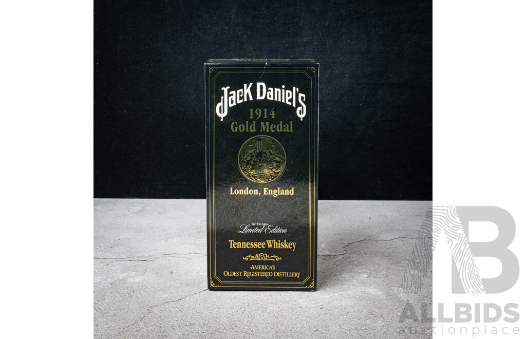 Boxed Jack Daniel’s 1914 Gold Medal Tennessee Whiskey