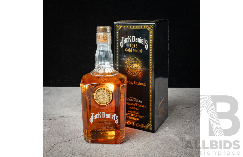 Boxed Jack Daniel’s 1915 Gold Medal Tennessee Whiskey