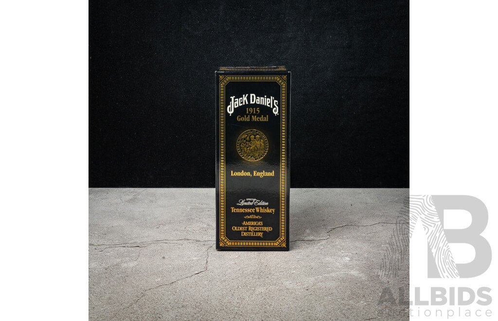 Boxed Jack Daniel’s 1915 Gold Medal Tennessee Whiskey