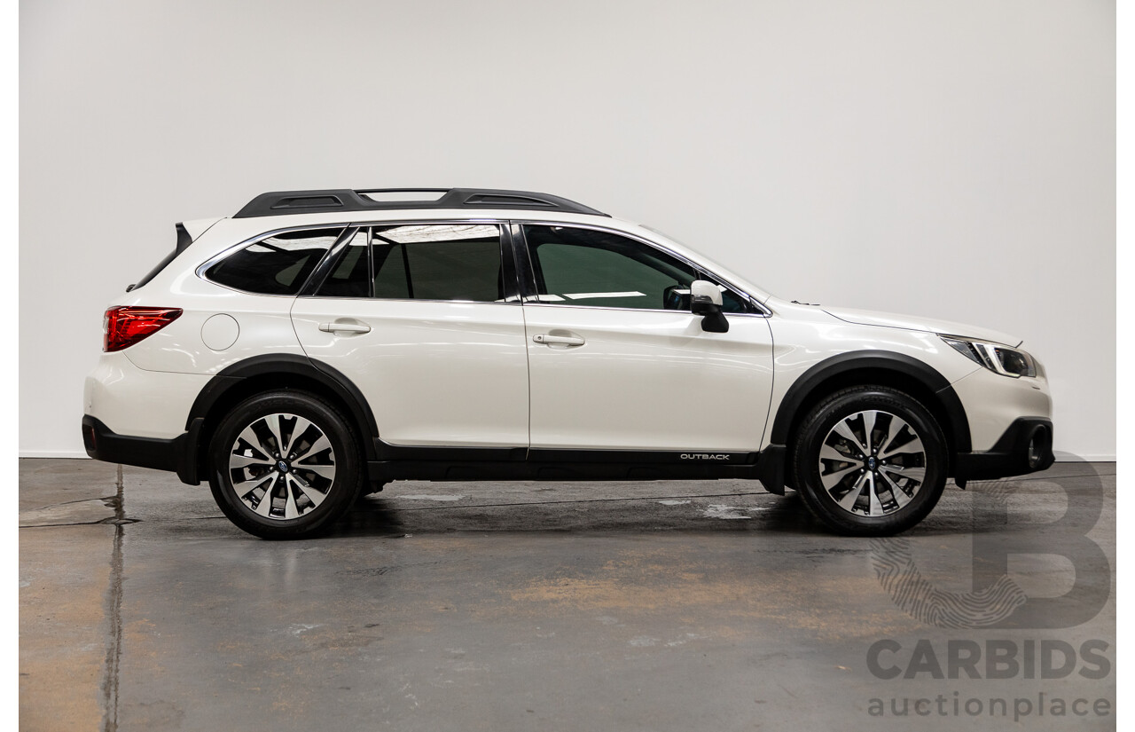 7/2015 Subaru Outback 2.0D Premium (AWD) MY15 4d Wagon Crystal White Pearl Turbo Diesel 2.0L