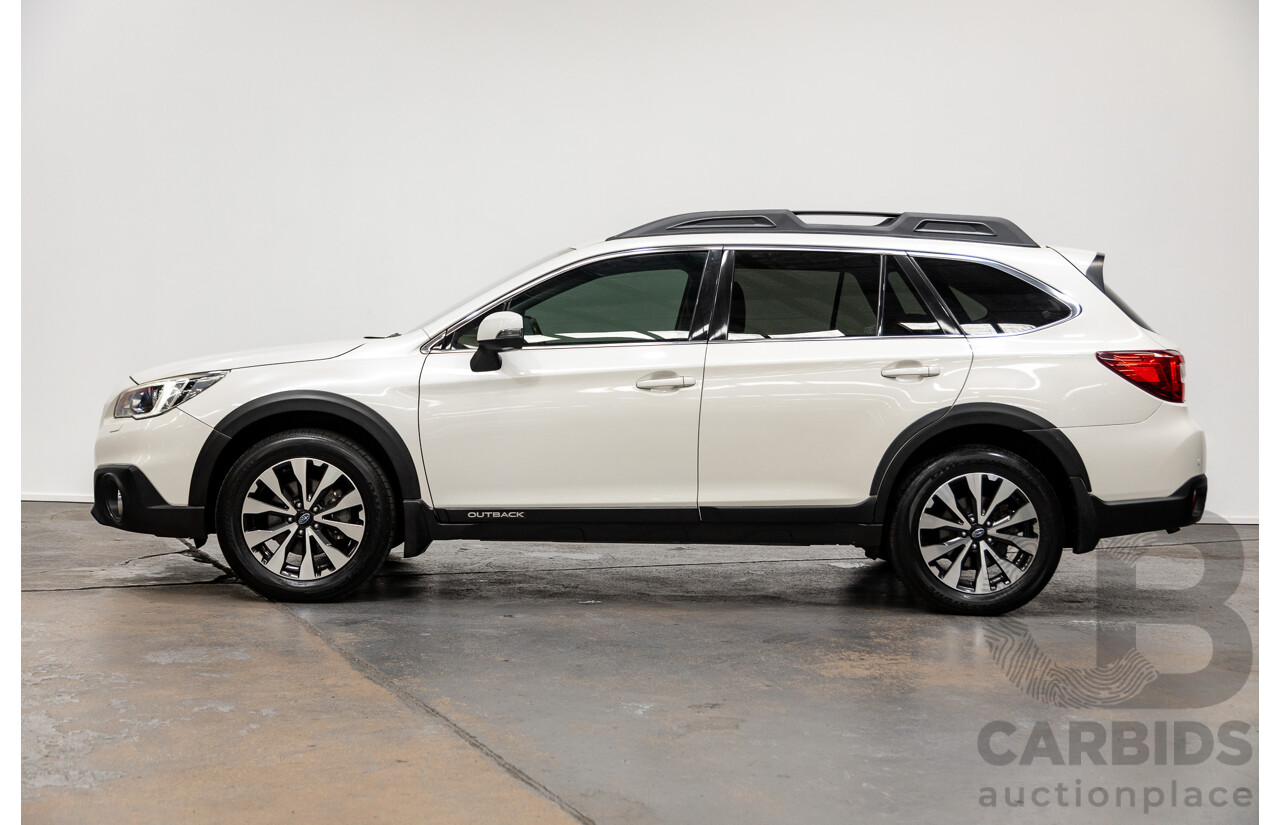 7/2015 Subaru Outback 2.0D Premium (AWD) MY15 4d Wagon Crystal White Pearl Turbo Diesel 2.0L