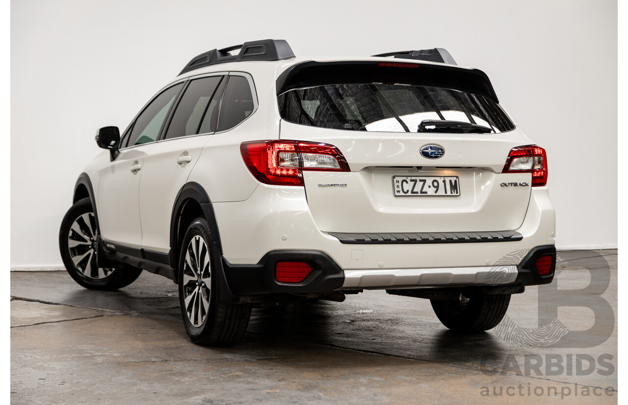 7/2015 Subaru Outback 2.0D Premium (AWD) MY15 4d Wagon Crystal White Pearl Turbo Diesel 2.0L