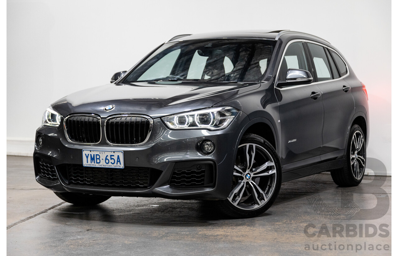 05/2017 BMW X1 XDrive 25i (AWD) M-Sport Pack F48 MY17 4D Wagon Mineral Grey Metallic Turbo 2.0L