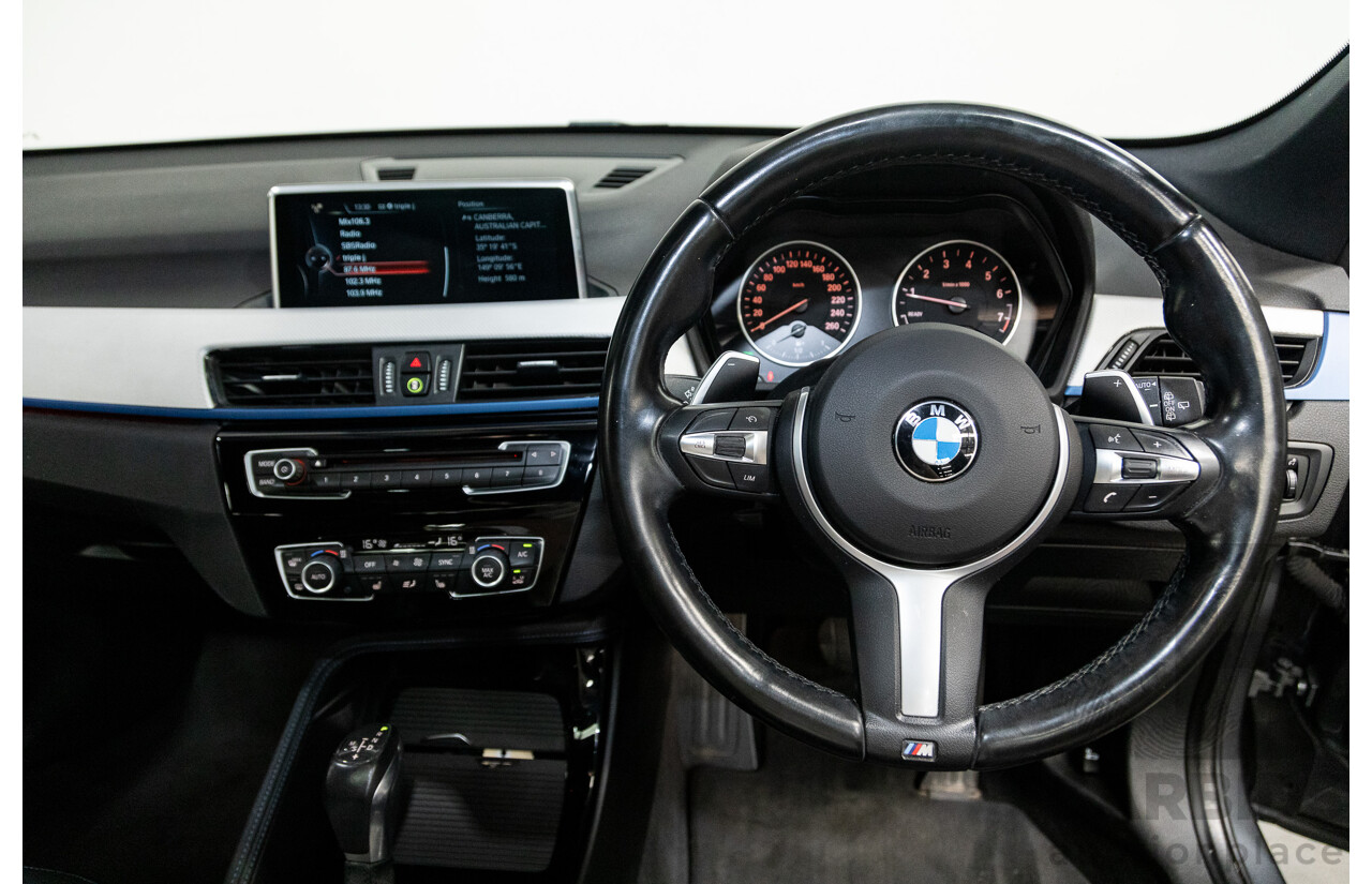 05/2017 BMW X1 XDrive 25i (AWD) M-Sport Pack F48 MY17 4D Wagon Mineral Grey Metallic Turbo 2.0L