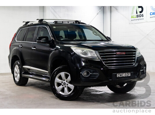 04/2018 Haval H9 Ultra (4x4) MY18 4d Wagon Ebony Black Metallic Turbo 2.0L