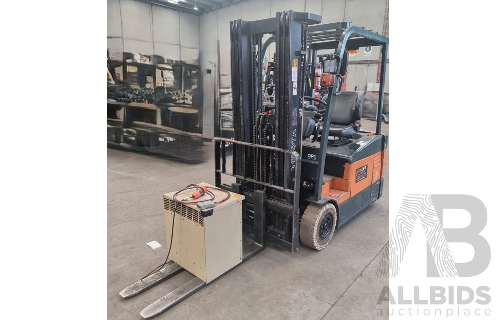 2008 Toyota 7FBE-18 Electric Forklift