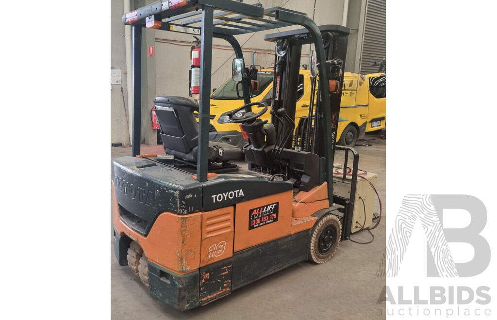 2008 Toyota 7FBE-18 Electric Forklift