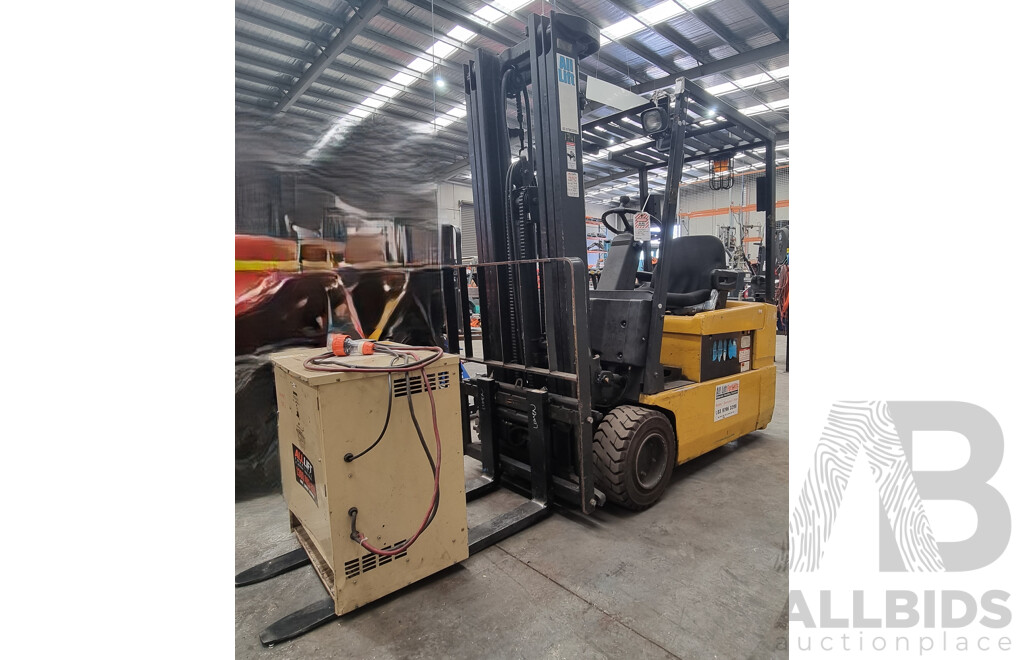 2012 Yale ERP040 1.8T Electric Forklift 4.9m FSV