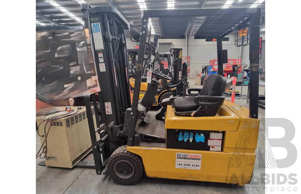 2012 Yale ERP040 1.8T Electric Forklift 4.9m FSV