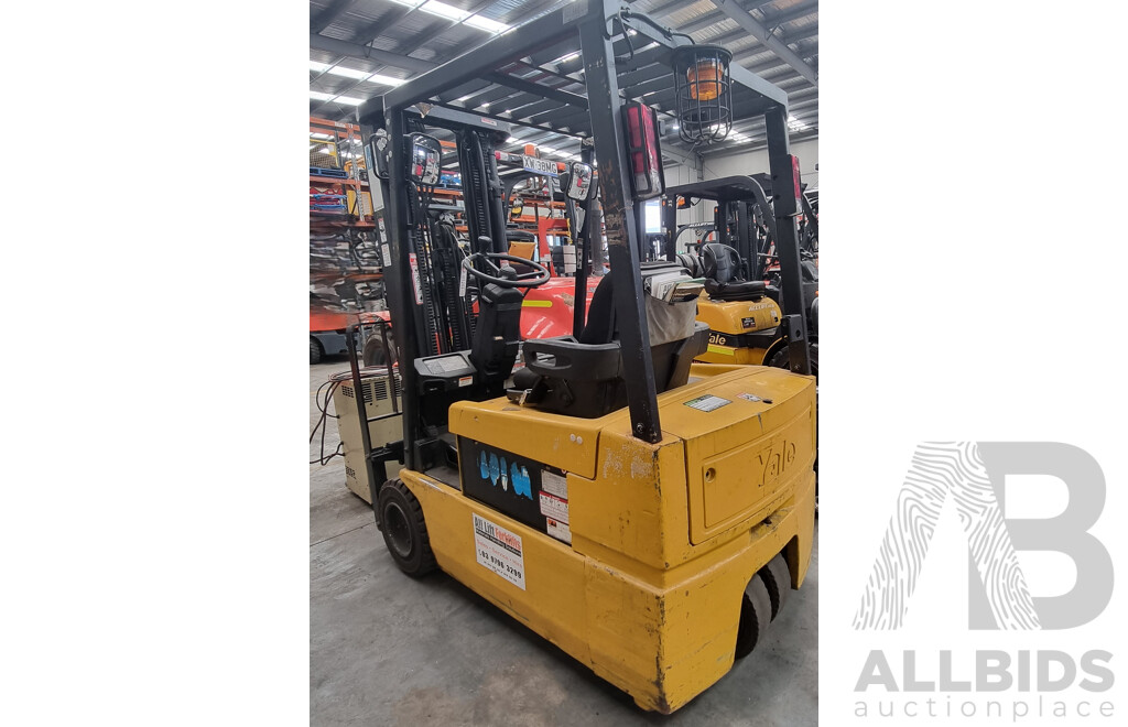 2012 Yale ERP040 1.8T Electric Forklift 4.9m FSV