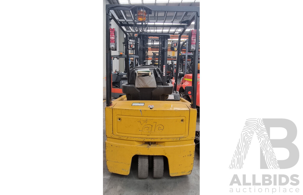 2012 Yale ERP040 1.8T Electric Forklift 4.9m FSV