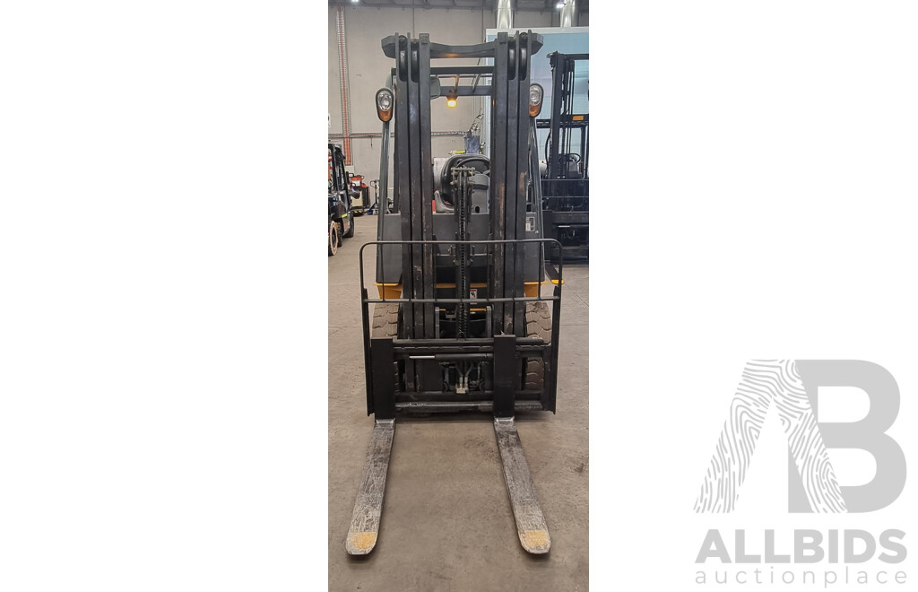 2016 Luigong CLG2025 ALH494 2.5 Tonne LPG Forklift 4.7m FSV