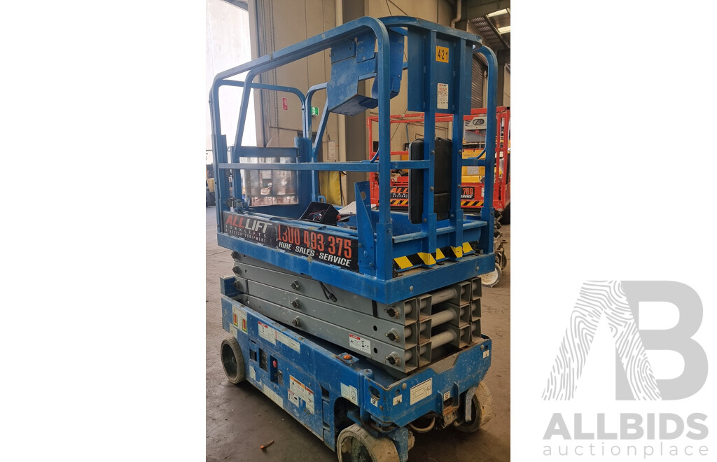 2018 Genie 1932 19ft Electric Scissor Lift 5.79m