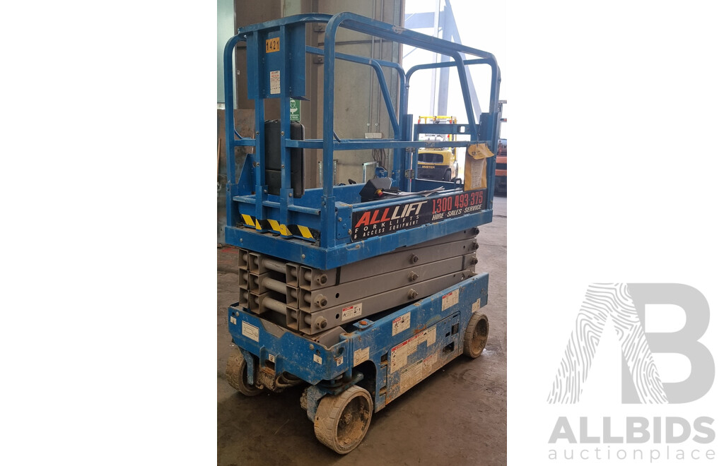 2018 Genie 1932 19ft Electric Scissor Lift 5.79m