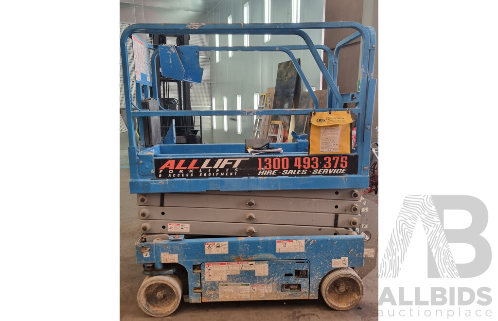 2018 Genie 1932 19ft Electric Scissor Lift 5.79m