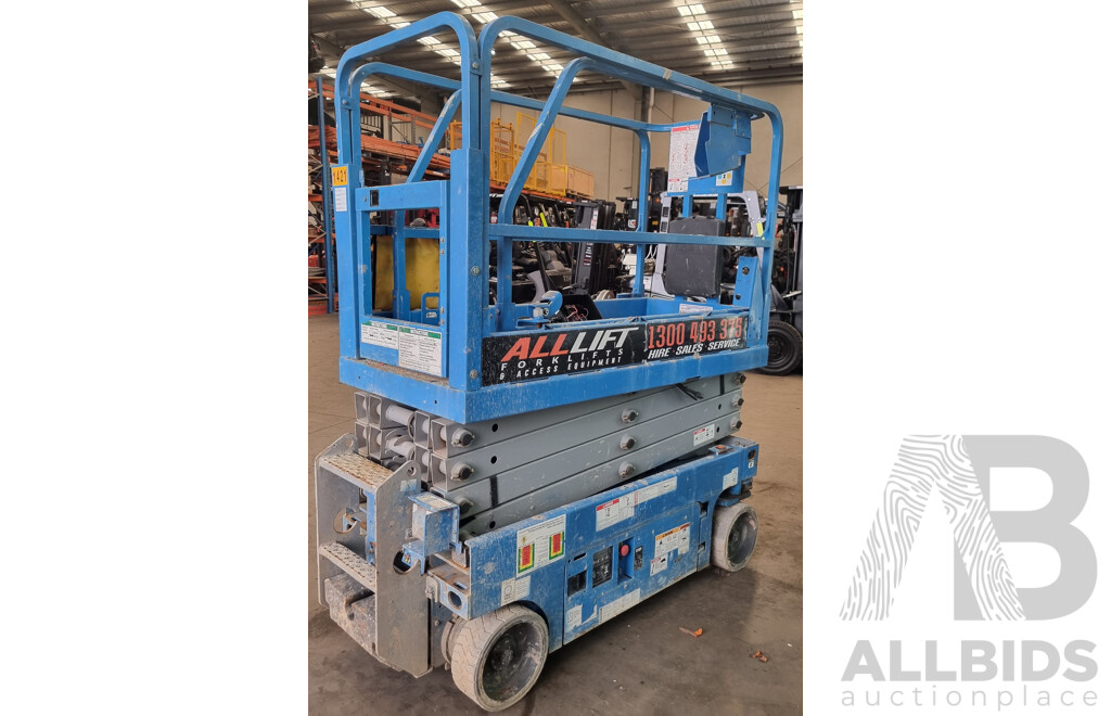 2018 Genie 1932 19ft Electric Scissor Lift 5.79m