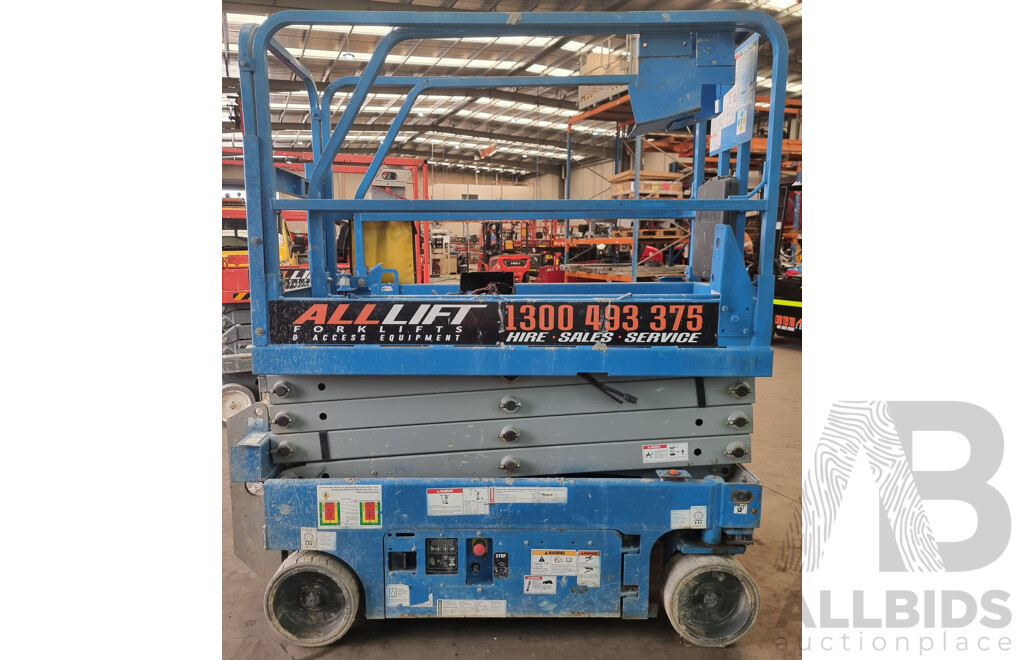 2018 Genie 1932 19ft Electric Scissor Lift 5.79m