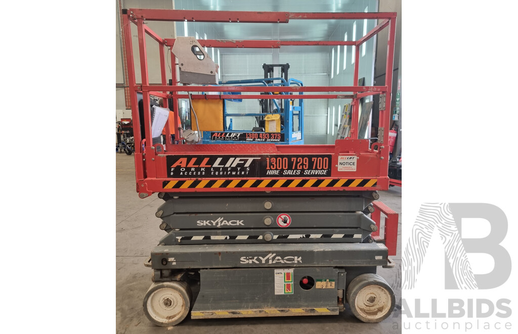 2018 Skyjack SJ3219 19ft Electric Scissor Lift 5.8m