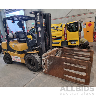 2006 Yale Veracitor 35 GLP35TK 3.5 Tonne LPG Forklift 4.5m FSV