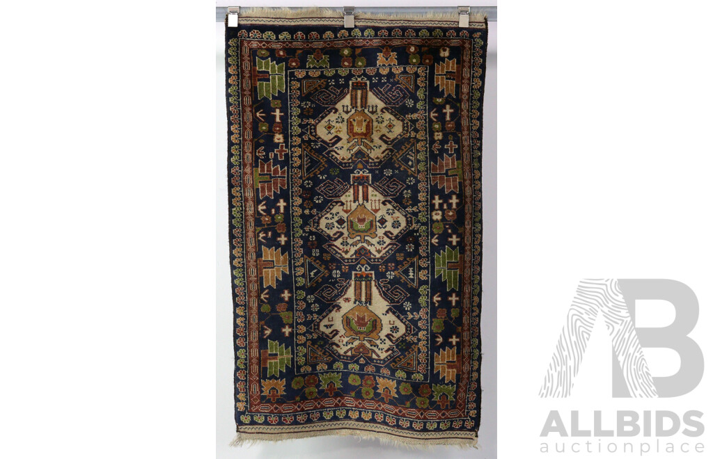 Hand Knotted Persian Baluchi Wool Rug