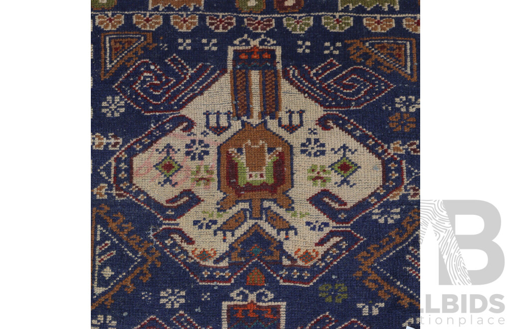 Hand Knotted Persian Baluchi Wool Rug