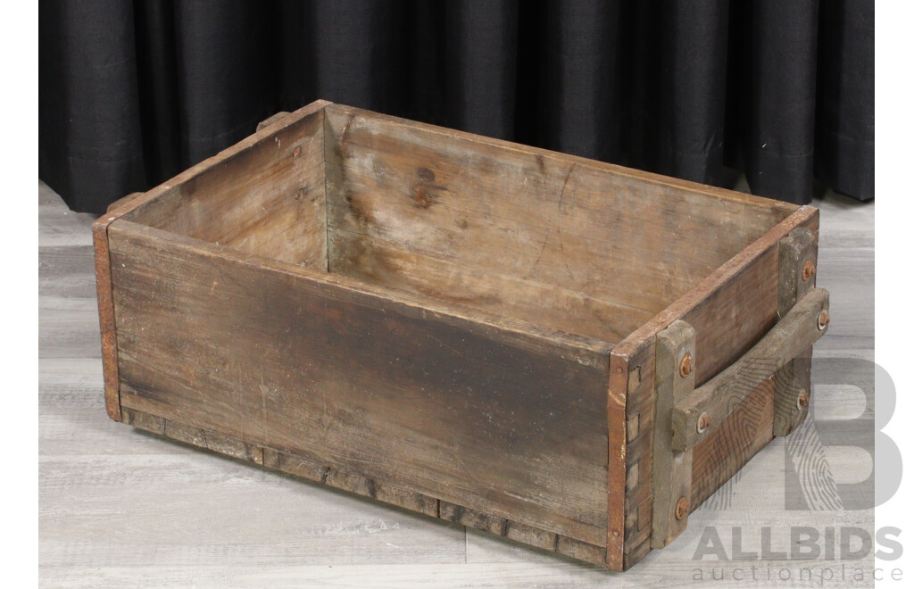 Vintage Miners Strong Box