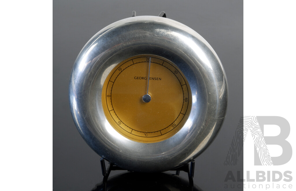 Georg Jensen Barometer Hygrometer Designed by Andreus Mikkelsen