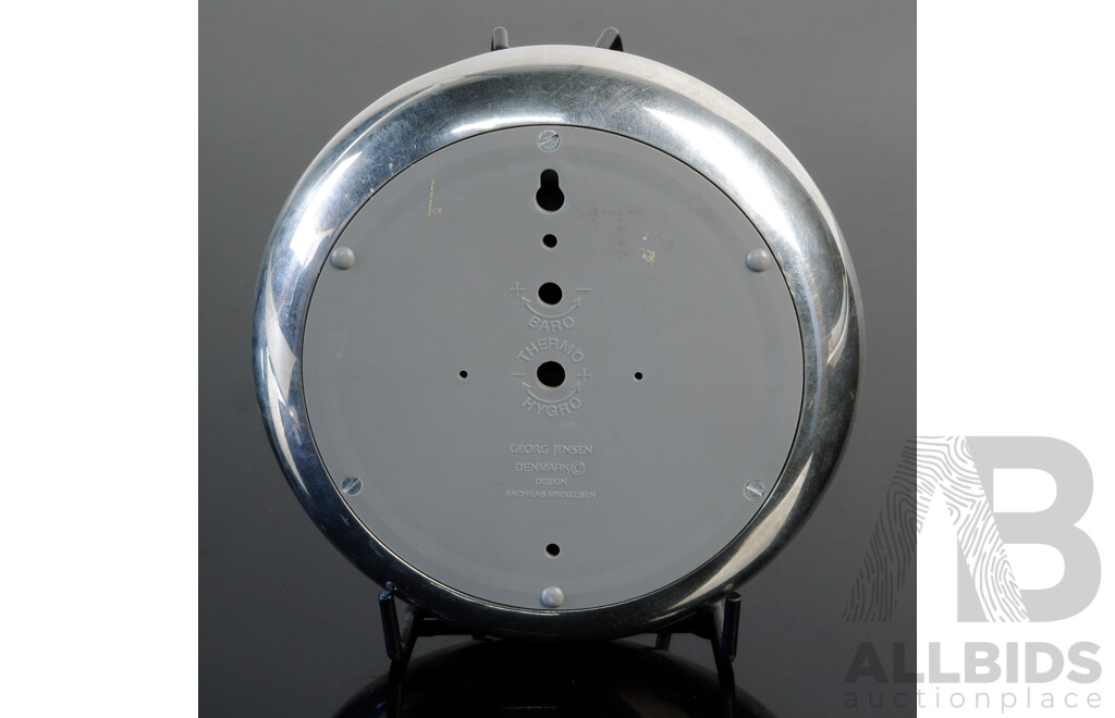 Georg Jensen Barometer Hygrometer Designed by Andreus Mikkelsen